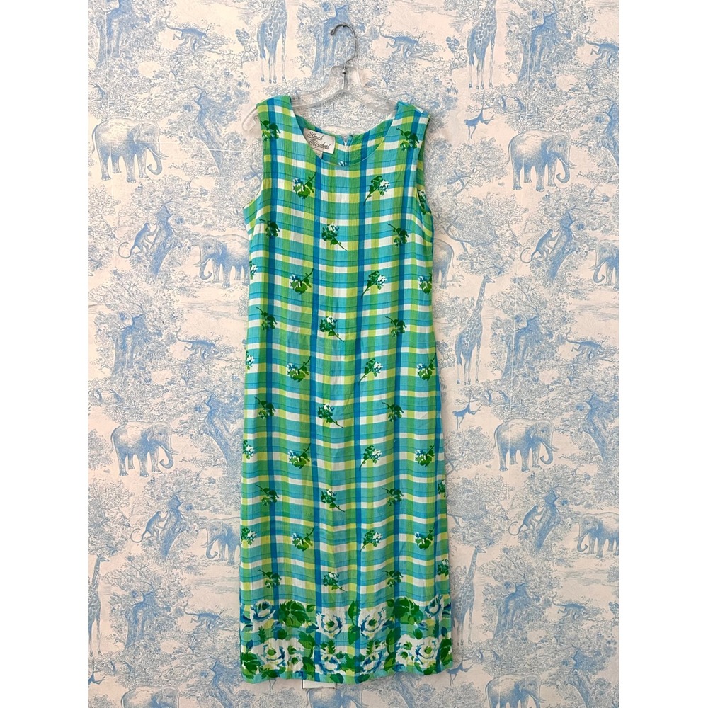 Vintage Sarah Elizabeth Coastal Grandmother classic grandmilleneal Sheath dress